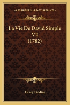 Paperback La Vie De David Simple V2 (1782) [French] Book