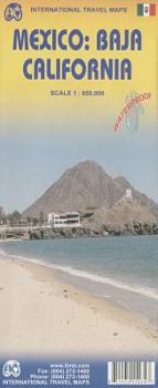 Map 1. Mexico: Baja California Travel Reference Map 1:650,000 (International Travel Maps / Mapas Internacionales De Viaje) Book