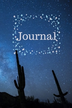 2020 Journal: Desert night sky diary journal to write down all your thoughts, ideas, and dreams. Convenient travel size paperback book.