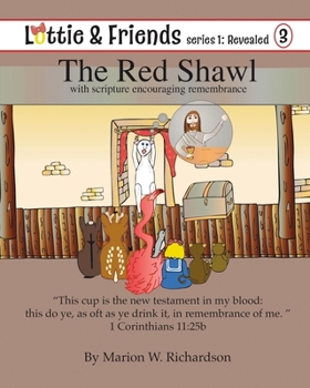 Paperback The Red Shawl: with scripture encouraging remembrance Book