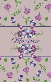 Marjorie: Small Personalized Journal for Women and Girls