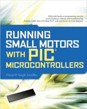 Paperback Running Small Motors with PIC Microcontrollers Book