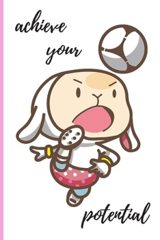 Paperback Achieve your potential: Lined Notebook Journal, 120 pages, A5 sized Book