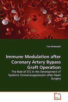 Paperback Immune Modulation after Coronary Artery Bypass Graft Operation Book