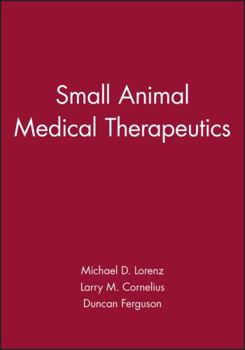 Paperback Small Animal Medical Therapeutics Book