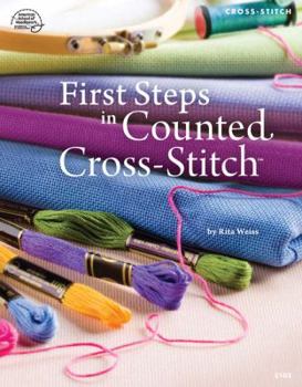 Paperback First Steps in Counted Cross-Stitch Book