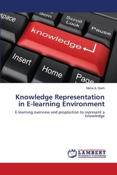 Paperback Knowledge Representation in E-learning Environment Book
