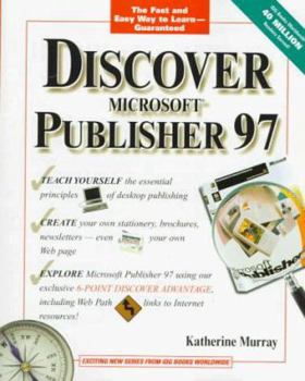 Paperback Discover Microsoft Publisher 97 Book