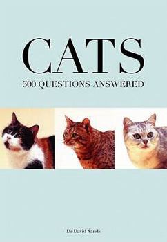 Hardcover Cats 500 Questions Answered Book