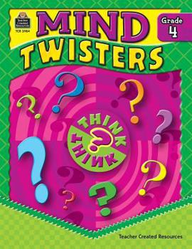 Paperback Mind Twisters, Grade 4 Book