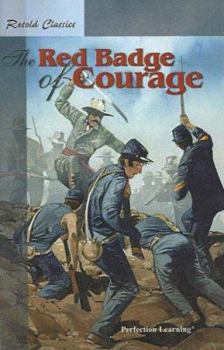 Library Binding The Red Badge of Courage Book
