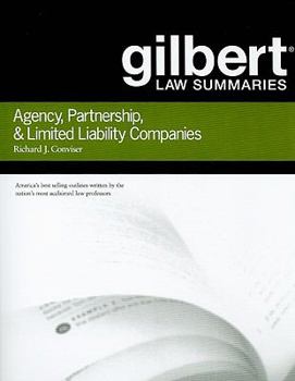 Paperback Agency, Partnership, & Limited Liability Companies Book