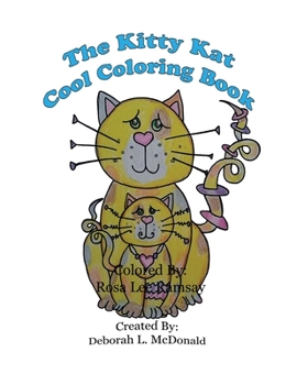 Paperback The Kitty Kat Cool Coloring Book