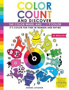 Paperback Color Count and Discover: The Color Wheel and CMY Color Book