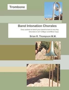Paperback Trombone, Band Intonation Chorales Book