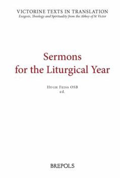 Hardcover Sermons for the Liturgical Year [Latin] Book