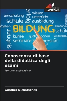 Paperback Conoscenza di base della didattica degli esami [Italian] Book