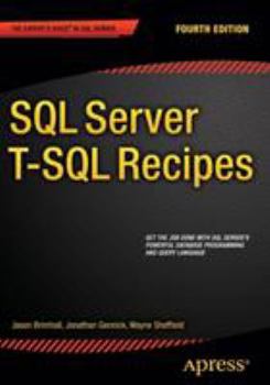 Paperback SQL Server T-SQL Recipes Book