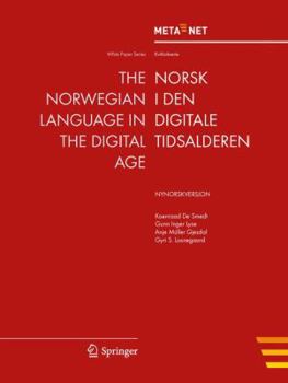 Paperback The Norwegian Language in the Digital Age: Nynorskversjon Book