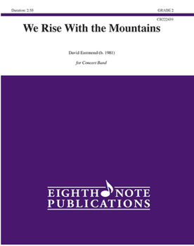 Paperback We Rise with the Mountains: Conductor Score & Parts Book