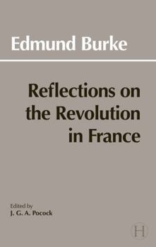 Paperback Reflections on the Revolution in France Book