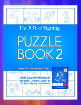 Paperback Joy of Signing Puzzle Book 2 Book