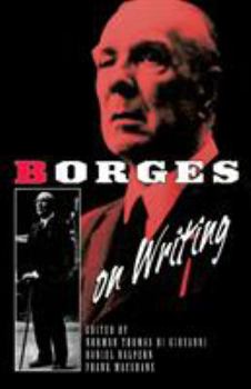 Paperback Borges on Writing Book