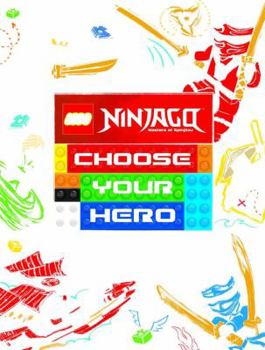 Paperback Lego Ninjago: Choose Your Hero Doodle Activity Book