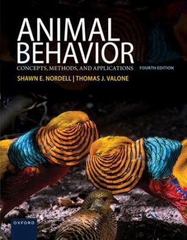 Paperback Animal Behavior: Concepts, Methods, and Applications Book