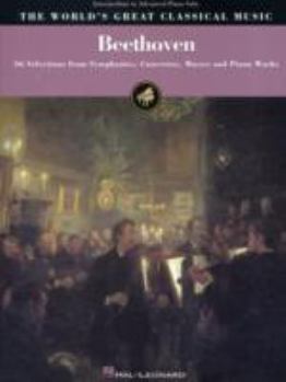 Paperback Beethoven - Intermediate to Advanced Piano Solo: 36 Selections from Symphonies, Concertos, Masses and Piano Works Book