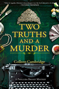 Hardcover Two Truths and a Murder Book