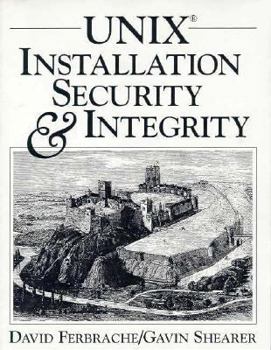 Paperback Unix Installation Security and Integrity Book