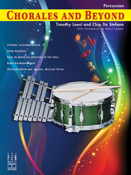 Paperback Chorales and Beyond-Percussion Book