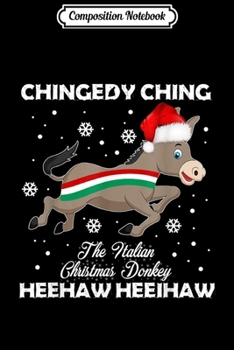 Composition Notebook: Dominick The Christmas Donkey - Italian Christmas Donkey  Journal/Notebook Blank Lined Ruled 6x9 100 Pages
