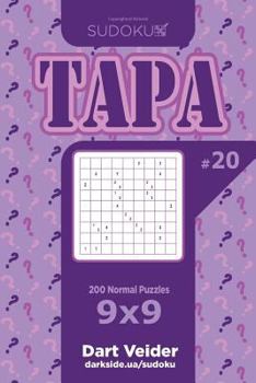 Paperback Sudoku Tapa - 200 Normal Puzzles 9x9 (Volume 20) Book