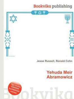 Paperback Yehuda Meir Abramowicz Book