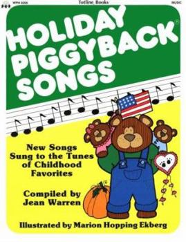 Paperback Holiday Piggyback Songs Book