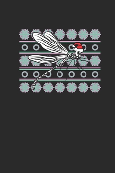 Ugly Christmas Dragonfly: Blank Lined Notebook (6" x 9" - 120 pages) ~ Christmas Themed Notebook for Daily Journal, Diary, and Gift