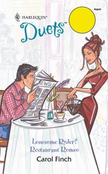 Paperback Lonesome Ryder?/Restaurant Romeo Book