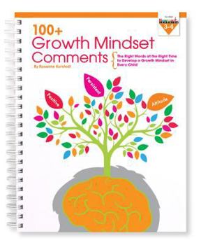 Spiral-bound 100+ Growth Mindset Comments 3-4 Book