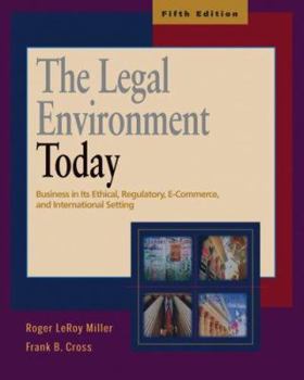 The Legal Environment Today