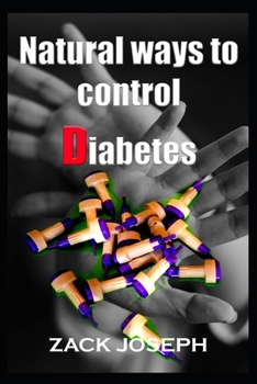 Paperback Natural ways to control diabetes Book
