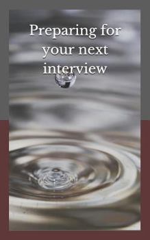 Paperback Preparing for your next interview Book