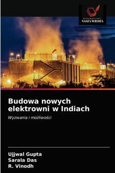 Paperback Budowa nowych elektrowni w Indiach [Polish] Book