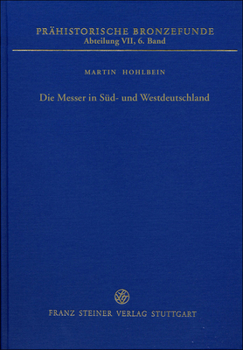 Hardcover Die Messer in Sud- Und Westdeutschland [German] Book
