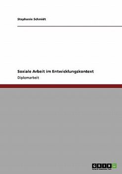 Paperback Soziale Arbeit im Entwicklungskontext [German] Book