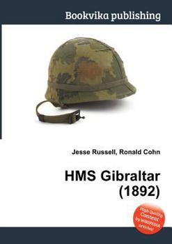 Paperback HMS Gibraltar (1892) Book