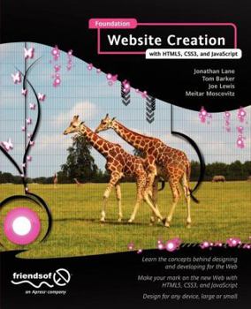 Paperback Foundation Website Creation with Html5, Css3, and JavaScript Book