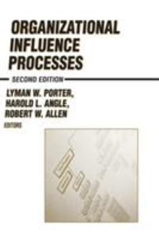 Hardcover Organizational Influence Processes Book