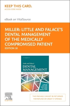 Printed Access Code Little and Falace's Dental Management of the Medically Compromised Patient - Elsevier eBook on Vitalsource (Retail Access Card): Little and Falace's D Book